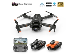 Mini dron X39 con cámara 4K de 360° para evitar obstáculos (batería de 15 minutos, color negro)