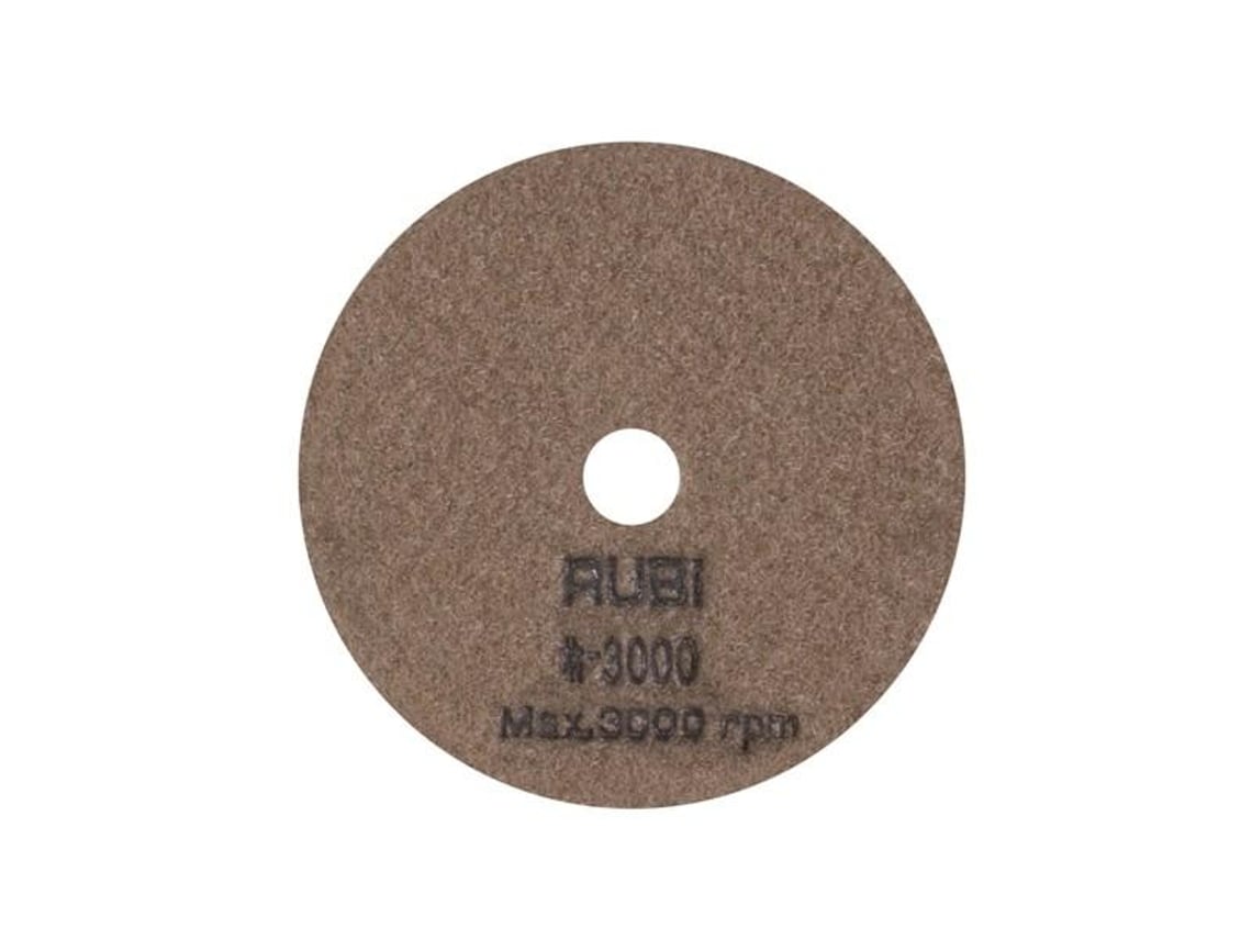 62976 Disco Flexible Diamantado Para Pulir 100 mm Grano 3000 RUBI