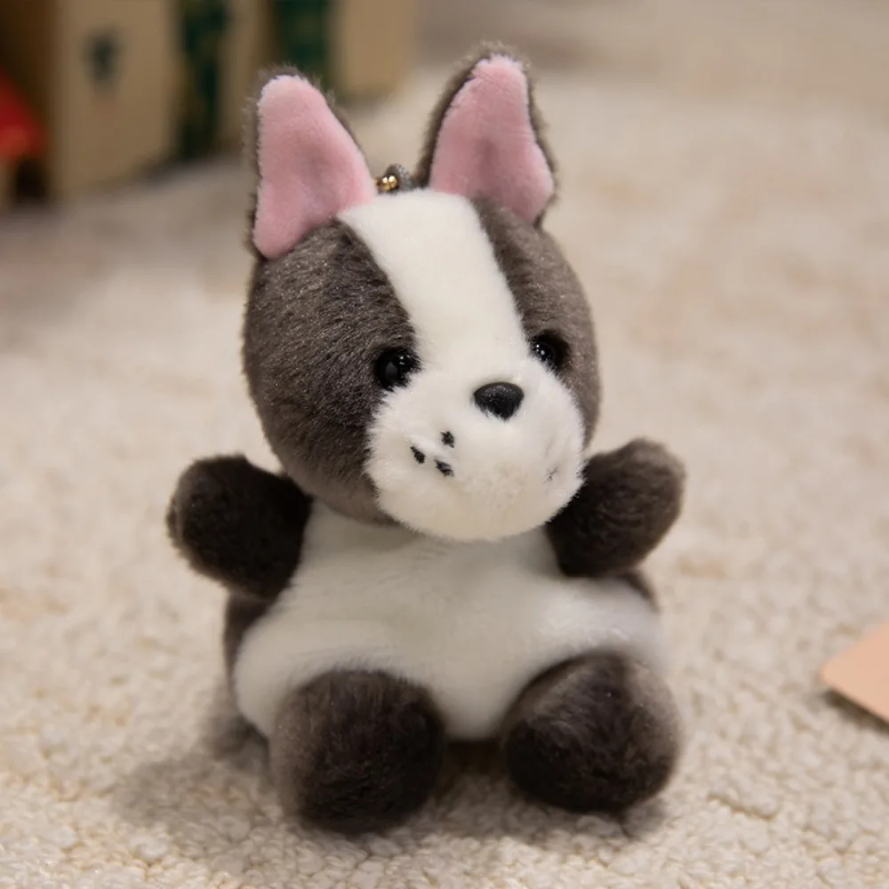 (perro) Mini Llavero De Peluche De La Serie De Mascotas Adorables, 13 Cm
