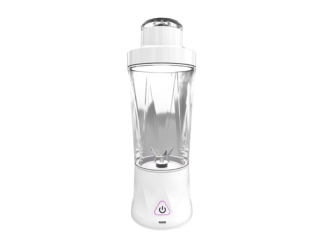 Licuadora portátil y recargable Digitallab, 700 ml, 12 V (blanca)