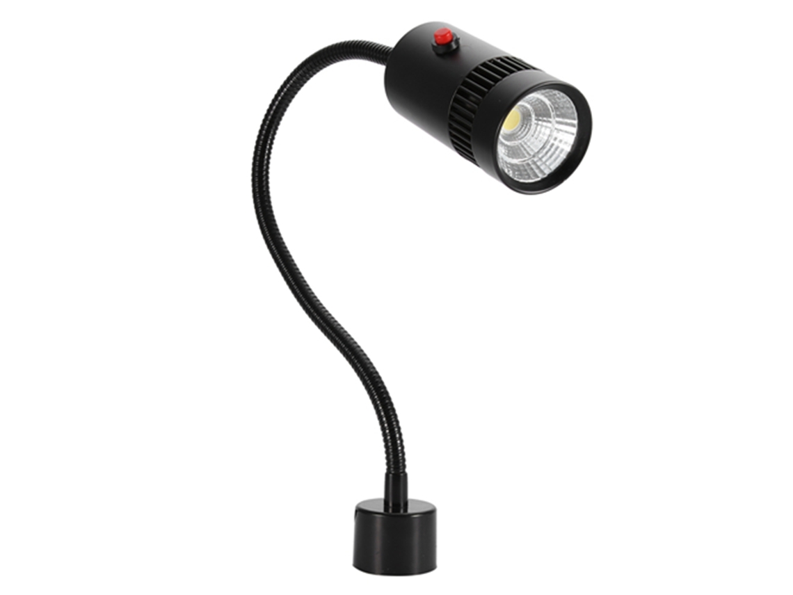 Bj-lâmpada Led De 7w Para Torneiras Com Base Magnética E Pescoço Ajustável Ferramenta De Máquina