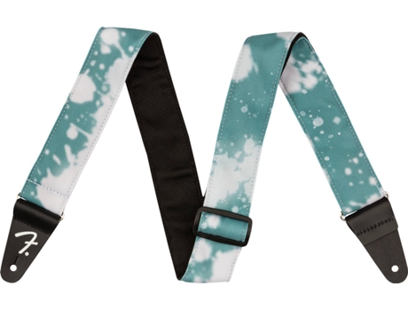 Correa para Guitarra FENDER Tie Dye Acid Wash Teal