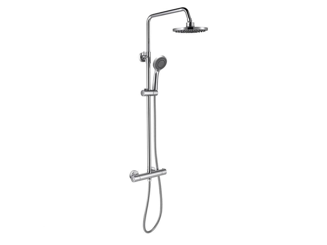 Columna De Ducha Sc418 Chrome Colección Erymanthe