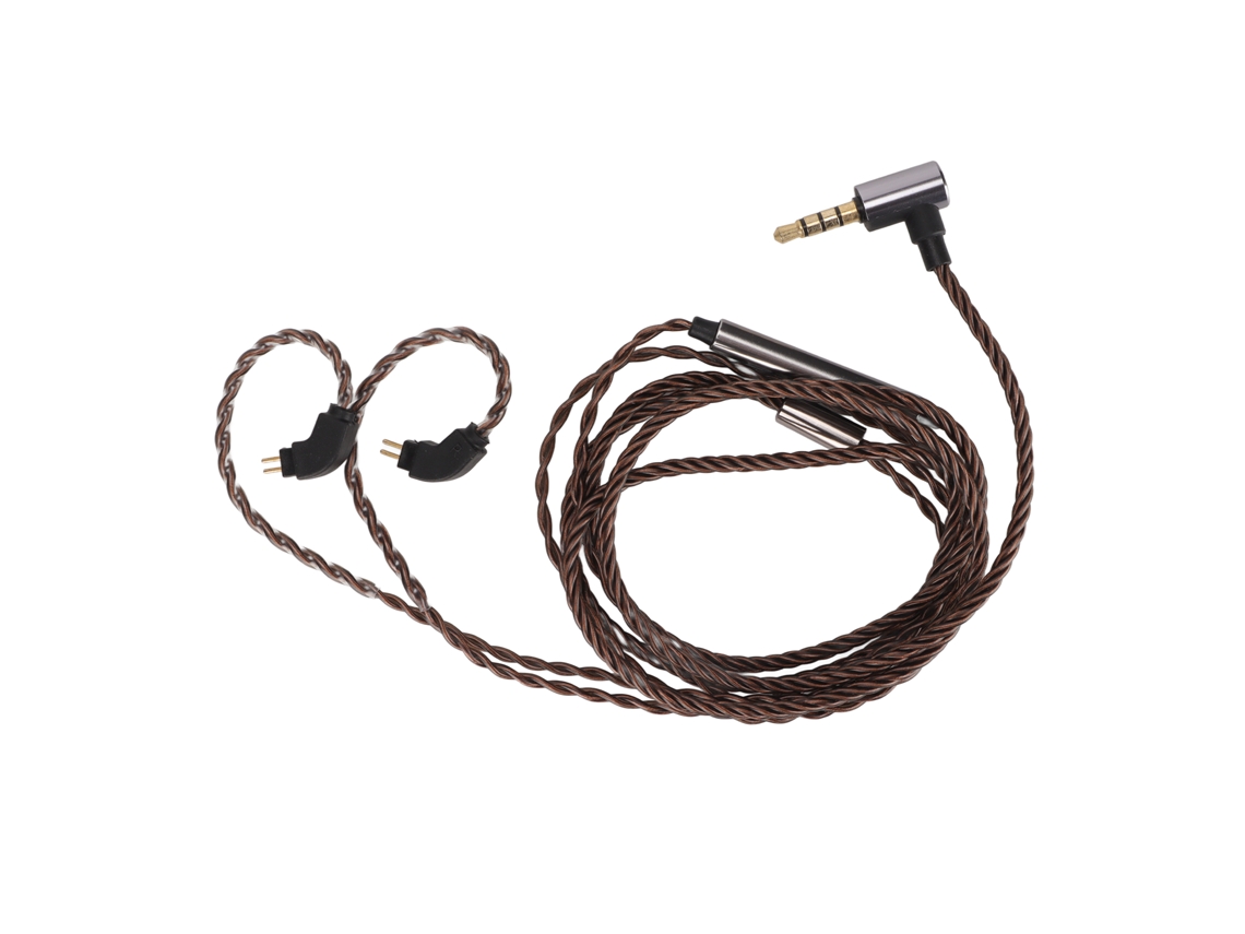 Cable De Repuesto Para Auriculares Con Micrófono, 2 Pines 0,78 Mm, Para Weston 1964 Ue3x Ue18 W4r Kz Trn