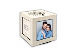 Cubo Madera Giratorio 4 Fotos 10X10 Arbol Vida ZEP