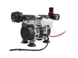 Bomba de vacío industrial sin aceite, 230 W, 1400 rpm, 2,8 bar, 58 L/min (12,76 gal/min), 11 x 17,5 x 14,9 cm (4,33 x 6,88 x 5,86 pulgadas) OEM (40 psi)