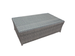 Mesa De Centro Exterior 110x65 Gris Jack Garbar