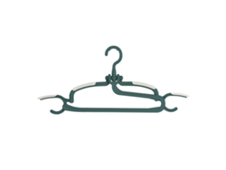 Percha para pantalones giratoria de plástico, multifuncional, antideslizante y sin costuras
