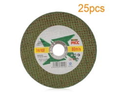 25 Cuchillas De Corte De Resina De 105*16*1,2 Mm Y Grano 36 Para Pulidora Angular (verde)