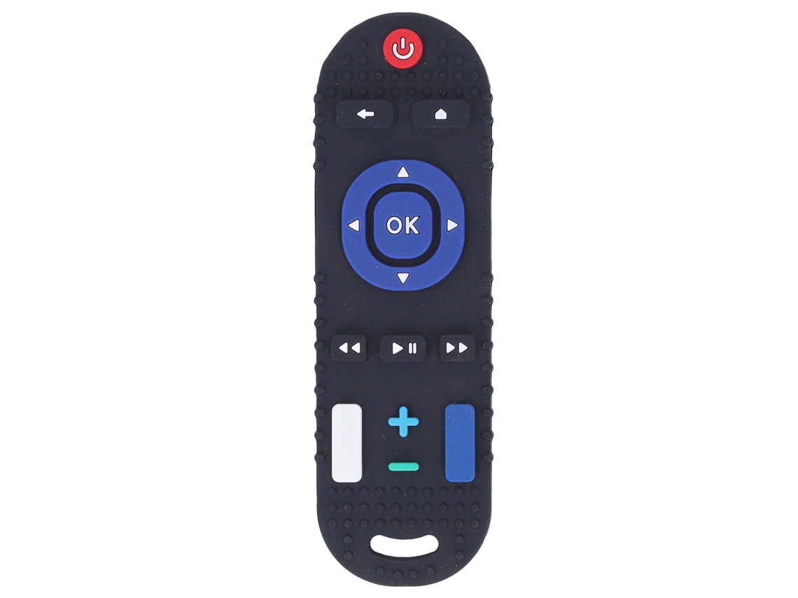 Chupete De Juguete Con Control Remoto Para Tv, Botones De Silicona Texturizada, Simulación Múltiple De Alta Calidad.