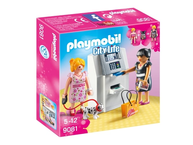 PLAYMOBIL City Life: ATM 9081 (Edad Mínima: 5 - 22 Piezas)