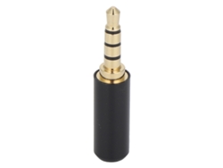 20 Adaptadores De Enchufe Balanceados De 3,5 Mm Para Auriculares Y Conectores De Cable De Audio.