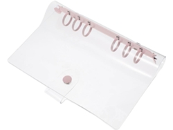 Carpeta para documentos flexible de PVC transparente Gokoco, práctica y ligera.