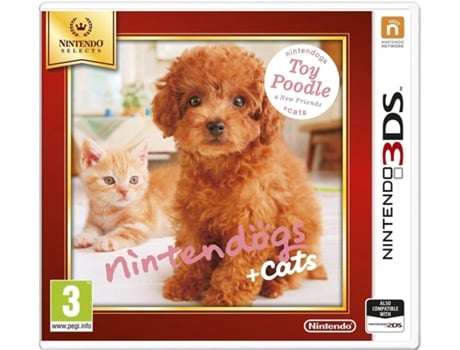Nintendogs & Cats Toy Poodle Selects (Nintendo 3Ds) Videojuegos