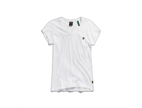 Camiseta de Mujer G-STAR Slim Fit Eyben Blanco (2XS)
