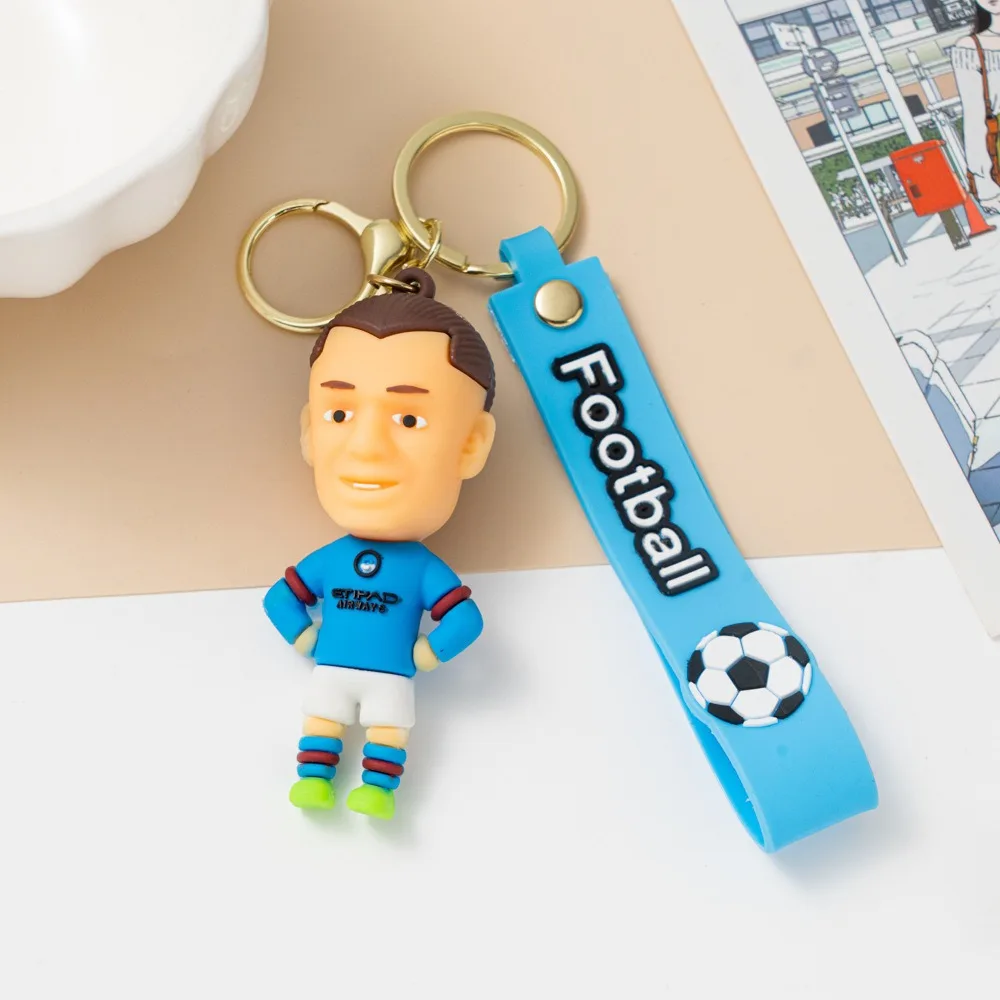 Llaveros, Adornos Y Souvenirs De Figuras De Fútbol De Pvc