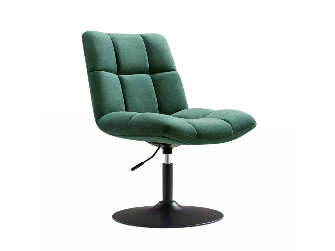 Sillón de diseño Lille - Terciopelo verde IVOL