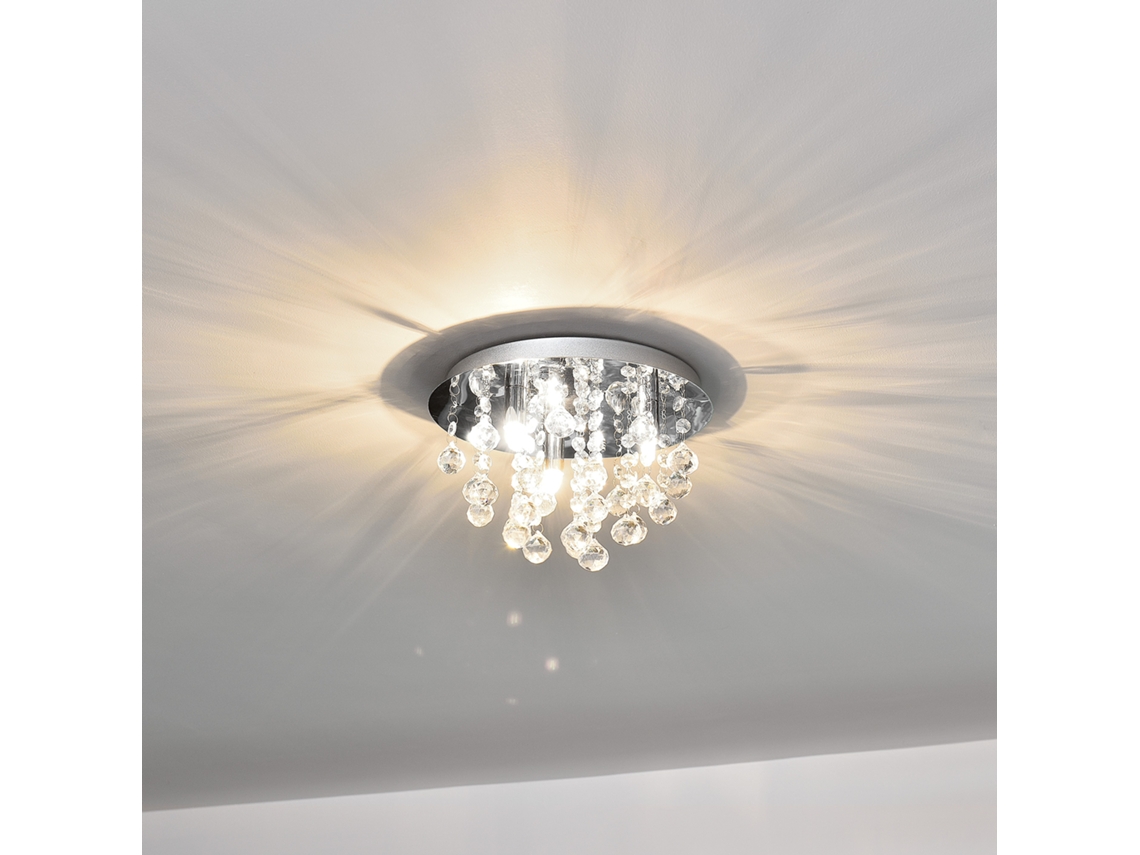 Lámpara de techo LUX.PRO Cromo/Plata (28 W - G9)