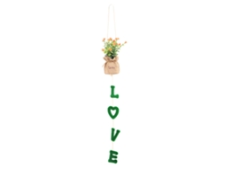 Maceta Colgante De Pared, Imitación, Pequeña Decoración, Jardín, Hogar, Manualidades, Amor, 64 Cm