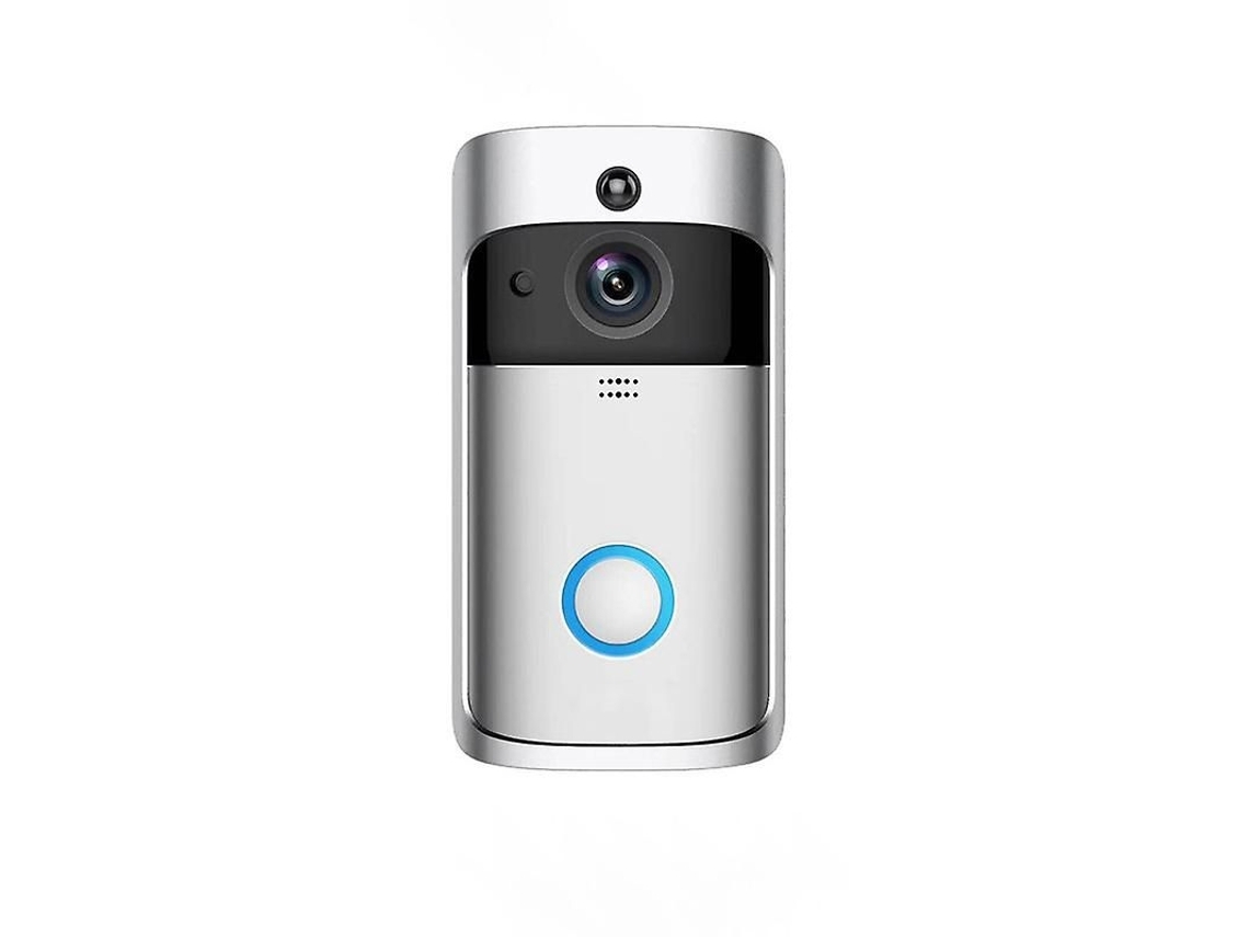 Timbre De Seguridad Inalámbrico Inteligente Con Wi-fi, Intercomunicador Y Cámara. Brilvibera_ptg