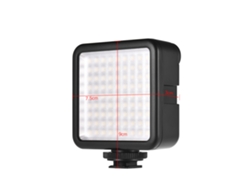 Panel Led Para Cámara Andoer W81 Mini 6.5w 6000k Regulable Con Adaptador Shoe Mount Para Dji Ronin-s Osmo Zhiyun Canon Nikon Sony