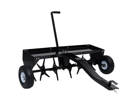 vidaXL Aireador de césped para cortacésped ride-on 102 cm