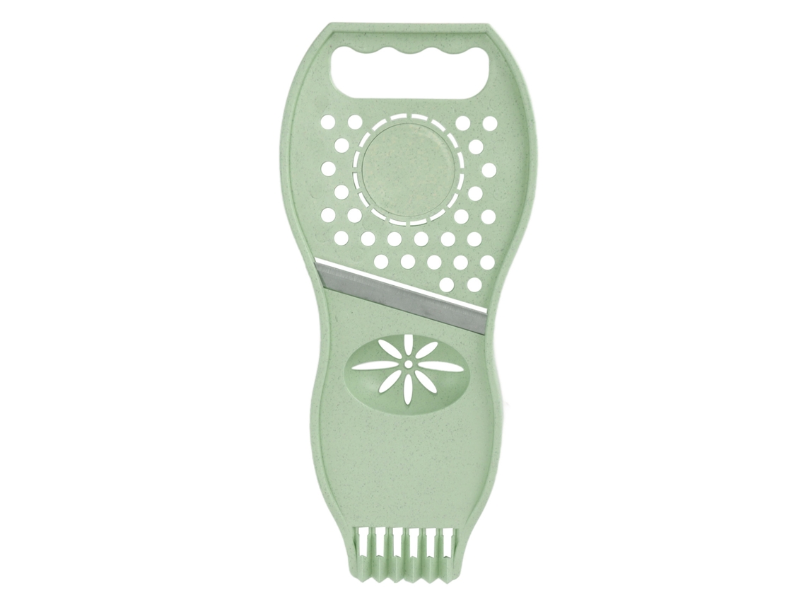 Pelador De Frutas 3 En 1, Acero Inoxidable, Cortador De Verduras Resistente A La Corrosión Con Diseño Ergonómico.