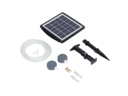 Bomba de aire solar Primerox, 2W, 6V, resistente al agua, modo dual, para acuarios y tanques.