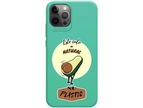 Carcasa iPhone 12 Pro Max (6.7) TUMUNDOSMARTPHONE Natural No Plastic Verde