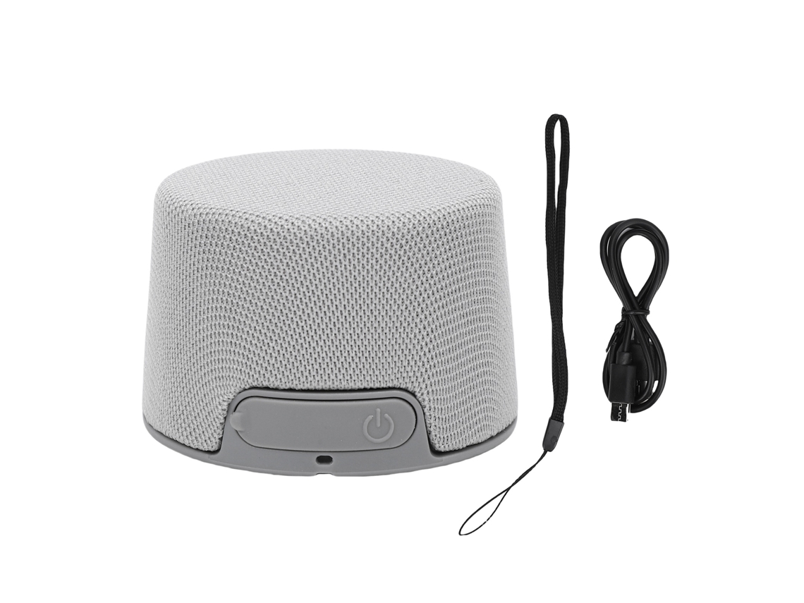 Altavoz Bluetooth Para Teléfono Ios 3w Baja Latencia Soporte Magnético Para Teléfono Con Cordón Gris