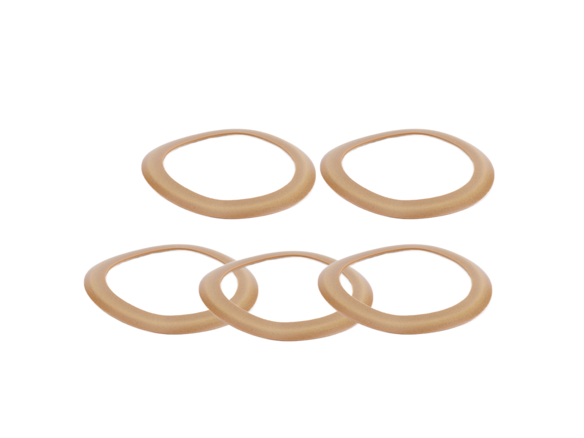 10 Anillos De Pistón Para Compresores De Aire 1500w Bajo Ruido Aislado Resistente Al Desgaste Y Choques