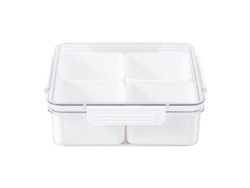 Contenedor De Frutos Secos Para Aperitivos, Compartimento Para Fiesta En Casa, 1 Uds.