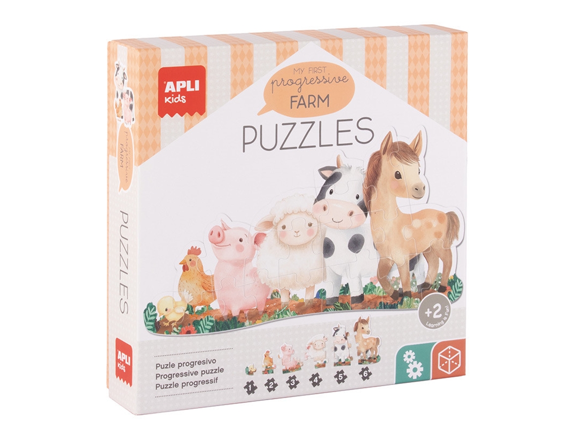 Puzzle Mi Primera Granja Animales