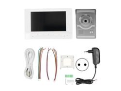 Sistema de videoportero impermeable IP55 con visión nocturna para hoteles y hogares.