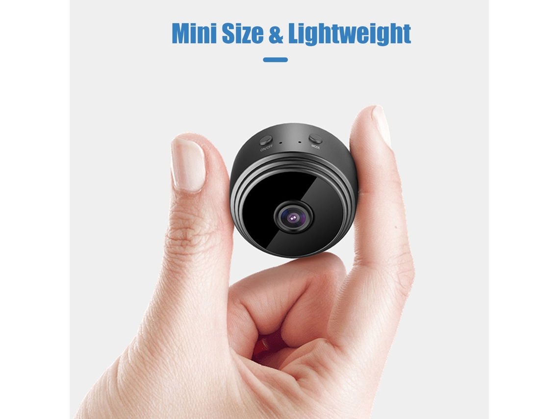 Cámara Mini Wifi 1080p Con Visión Nocturna Ir - Grabadora De Vídeo Compacta