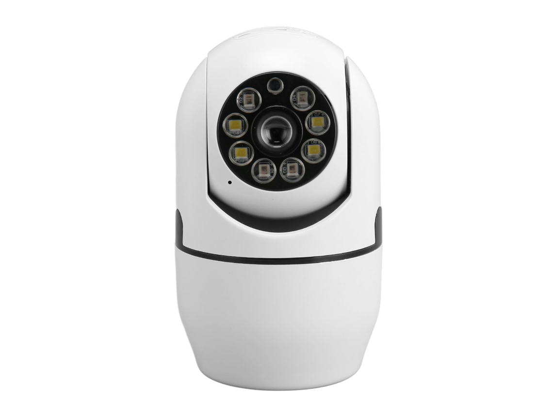 Cámara De Seguridad Inalámbrica Para El Hogar Hd 1080p Con Audio Bidireccional, Enchufe De 110-240 V.