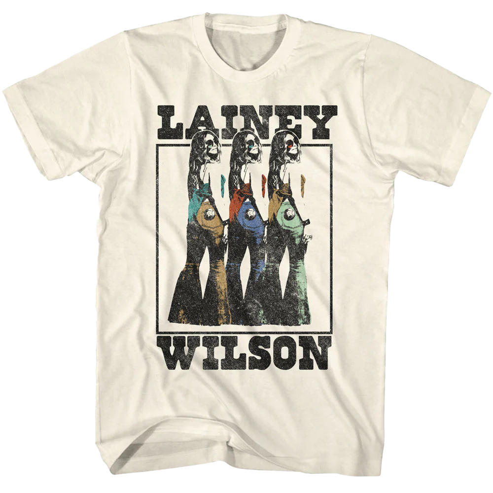 Lainey Wilson Photo Repeat T-shirt Unisex Rockinstone Size:l