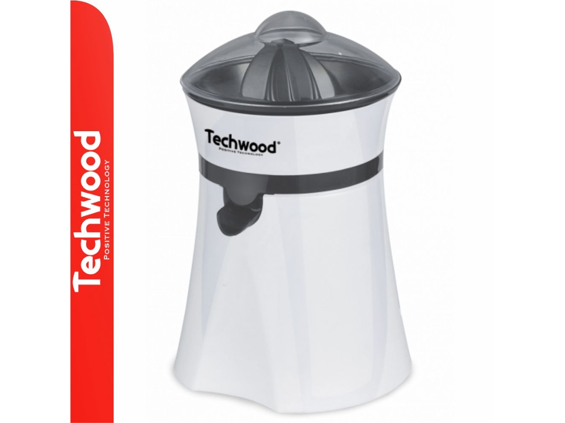Exprimidor eléctrico de cítricos Techwood de 20 W, color blanco