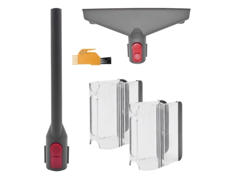 Clipe de fixação de suporte de acessório e kit de ferramentas de cabeças de limpeza para dyson