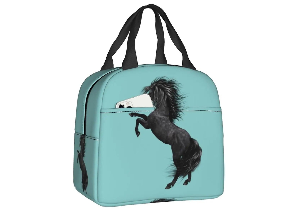 Bolsa De Almuerzo Térmica Para Caballos, Hombres Y Mujeres, Portátil, Regalos Ecuestres, Playa, Camping Viajes.