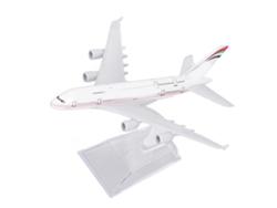 Maqueta De Avión 380 De Aleación Fundida A Presión, Decoración Exquisita Para El Hogar Y La Oficina.