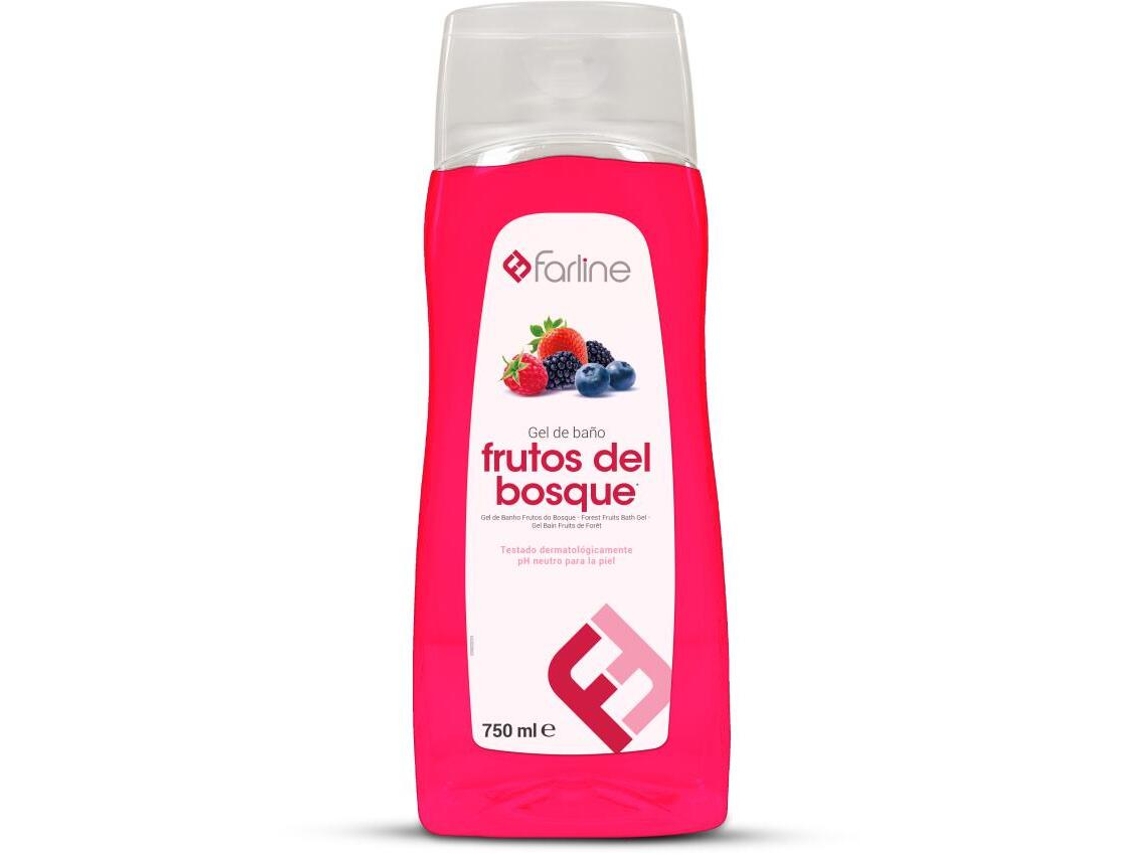 Frutos Del Bosque Gel De Ducha 750 Ml Farline