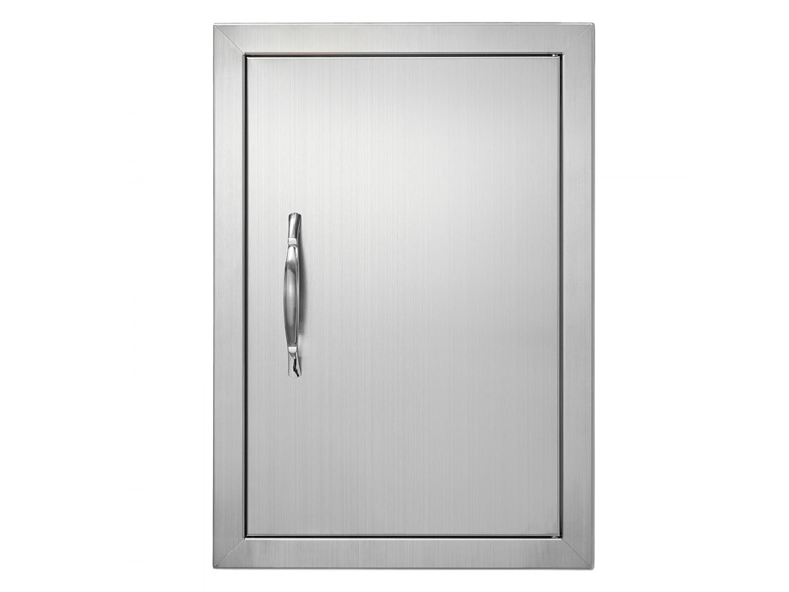 Puerta de Acero Inoxidable 355x508mm para Cocinas y Parrillas Exteriores Tekmaquinas