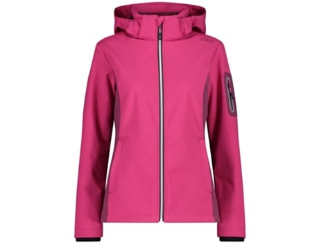 Chaqueta Macia de Mujer CAMPAGNOLO Soft Shell Softshell Zip Rosa (40)