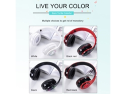 Auriculares Inalámbricos Para Juegos Con Bluetooth 5.0, Iluminación Estéreo Rgb, Micrófono Y Diseño Plegable.