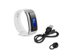 Pulsera inteligente Bluetooth resistente al agua con medición de presión arterial.
