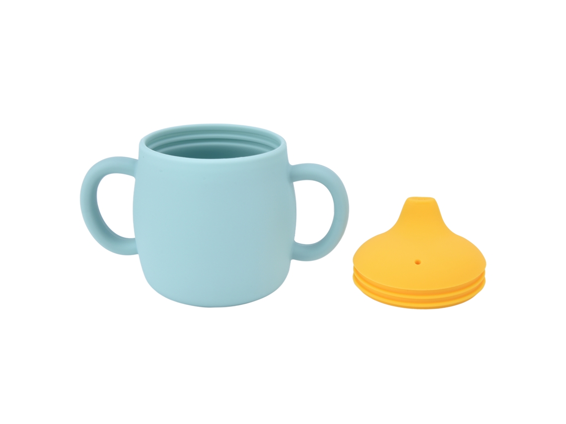 Vaso de aprendizaje para bebés de silicona de 280 ml | Sin marca
