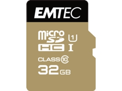 Tarjeta de Memoria EMTEC MicroSD Class10 Gold+ 32GB