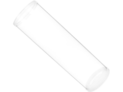 Tubo Para Pelotas Birdie, Plástico Cilíndrico Transparente, Entrenamiento En Interiores
