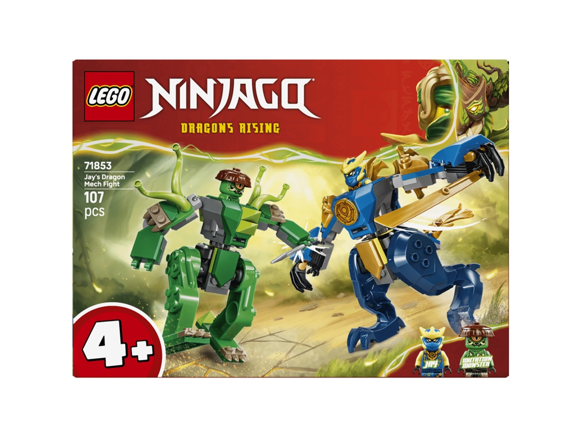 Ninjago Combate Del Meca Dragon De Jay